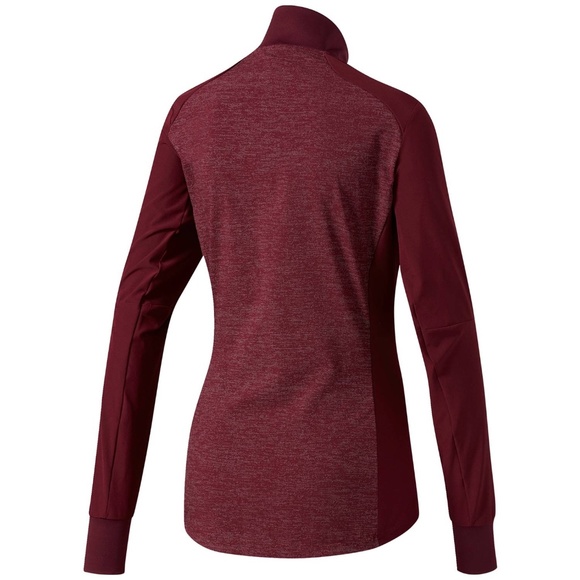 adidas Women's Supernova Storm Running Jacket - Maroon - Size Small - Picture 2 of 6